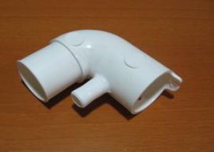 Sanibest : Pump body outlet elbow