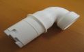 Sanibest : Discharge elbow (plastic) w/ NRV