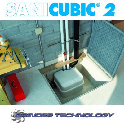 SANIFLO : SANICUBIC 2 Waste and Grey water only. Heavy Duty Grinder, Duplexe System #3