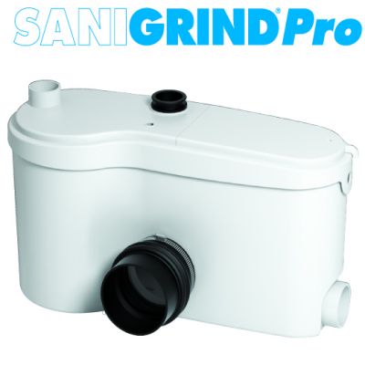 SANIFLO : SANIGRIND PRO Grinder pump only. Installed below a raised floor and used with any north american toilet(not supplied). #2